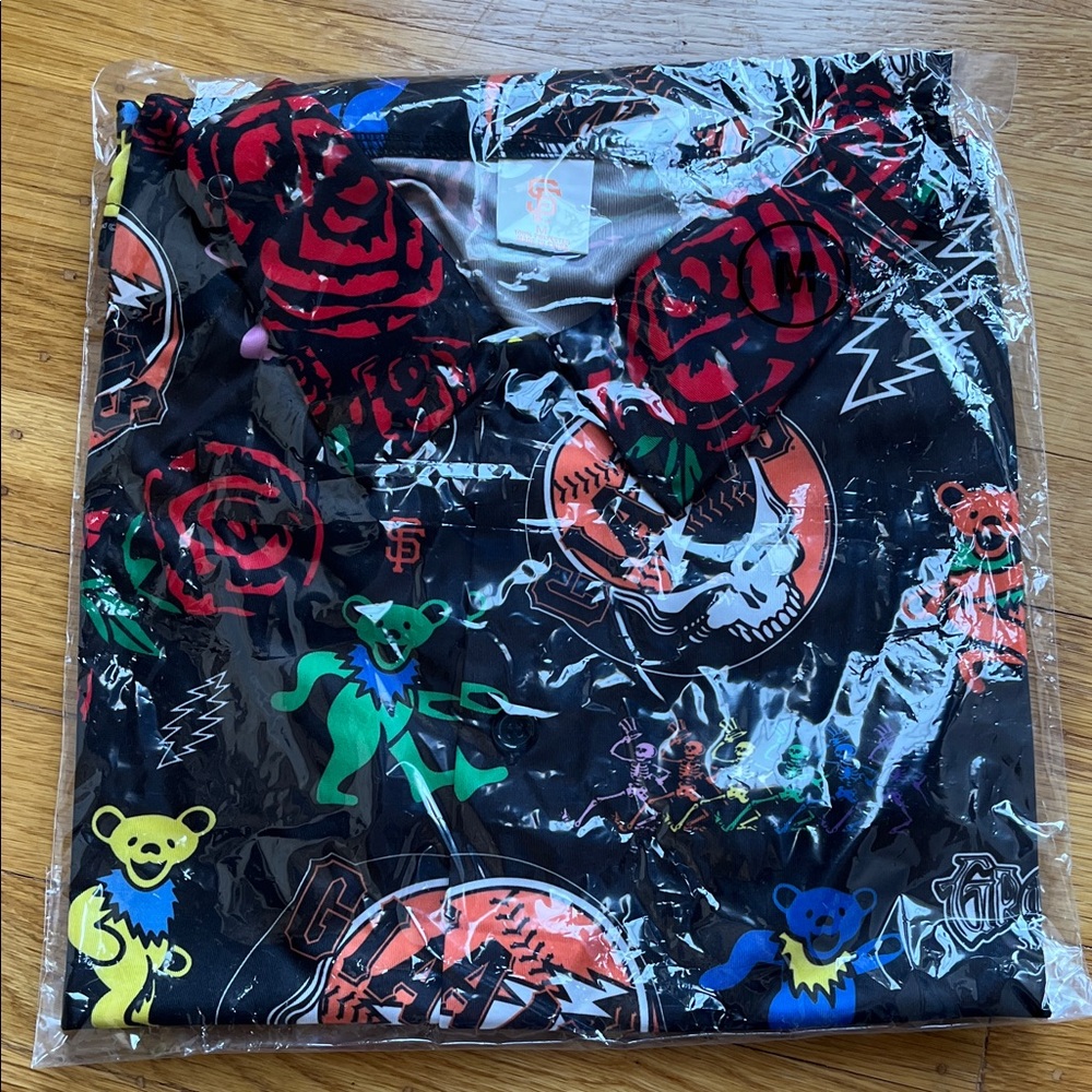 SF Giants Grateful Dead Aloha Shirt 2025